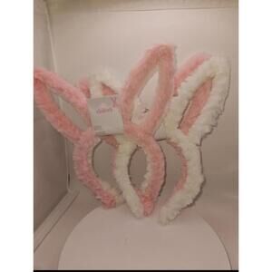 Claire's Two- 4 Packs Pink & White Easter Bunny Ears (8 ears in total) - NWT